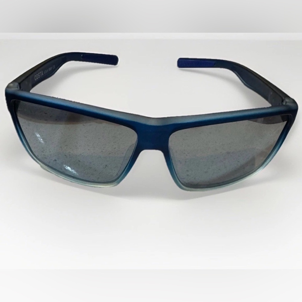 Costa Del Mar 580P Polarized Blue Matte Frame Sunglasses – Men’s Fishing Sport